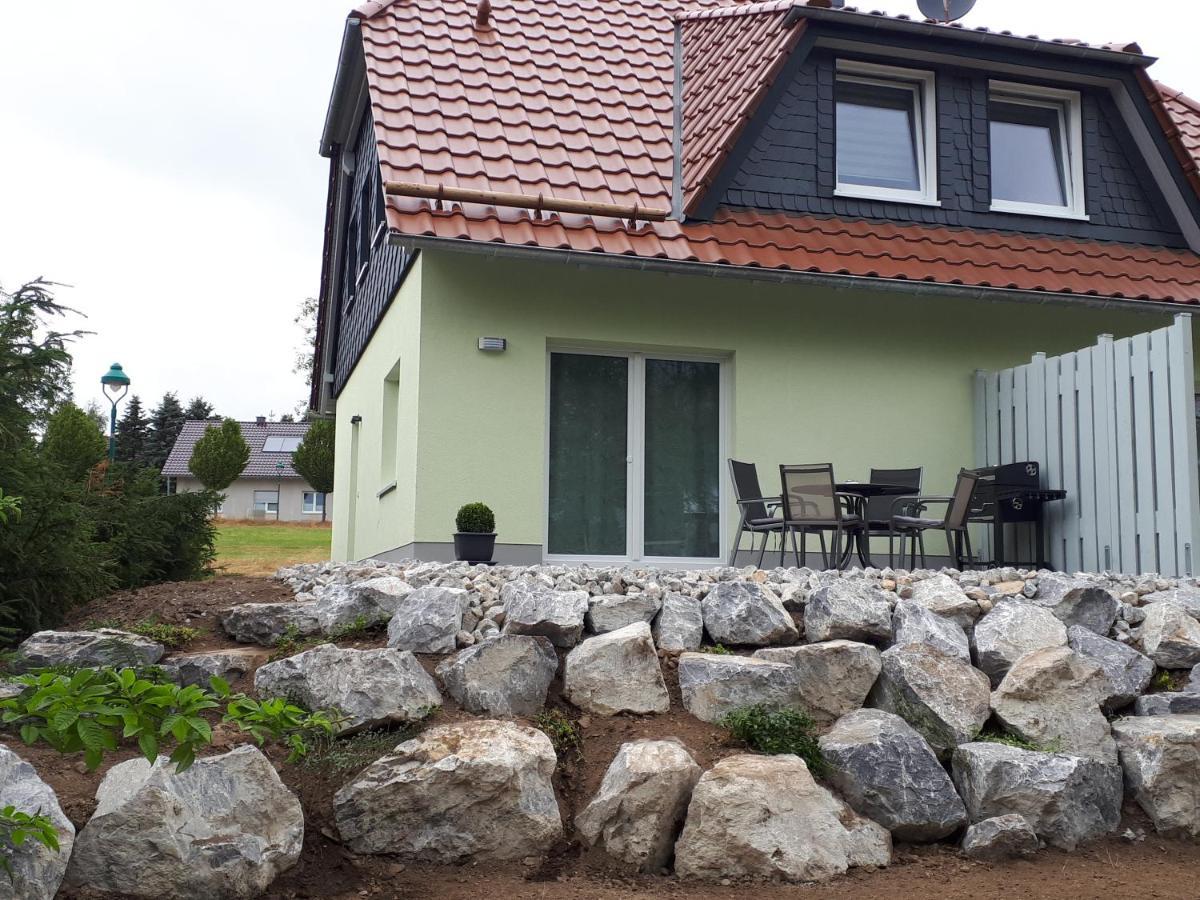 Behagliches Ferienhaus Zaunkoenig -Mit Kamin Und Sauna 탠 외부 사진